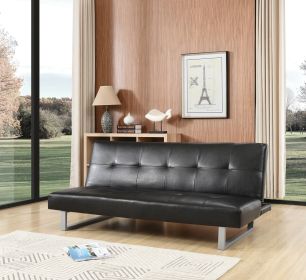 Glory Furniture Chroma G116-S Sofa Bed , BLACK