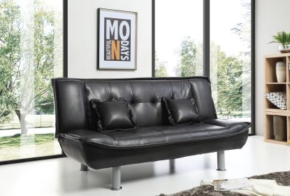 Glory Furniture Lionel G131-S Sofa Bed , BLACK