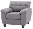 Glory Furniture Gallant Sofa Chair , GRAY