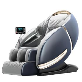 Electric Luxury 3D AI Voice Zero Gravity Massage Chair with Calf Heat & Foot Roller – Oversized Modern Comfort