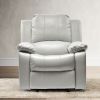 Charlotte Ivory Leather Gel Recliner