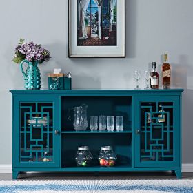 Chic 60" Sideboard Buffet Table | Stylish Storage Cabinet for Elegant Dining Rooms