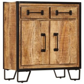 Sideboard 25.6"x11.8"x27.6" Solid Mango Wood - Brown