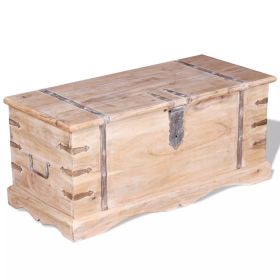 Exquisite Acacia Wood Storage Chest | Stylish & Durable Organizer for Home