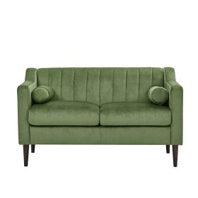 Mid Century Modern Chesterfield LOVE SEAT couch