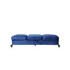 OPULENT 3-SEATER VELVET SOFA - NAVY BLUE  | LUXURIOUS COMFORT & TIMELESS ELEGANCE