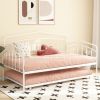 Fox Twin Daybed with Twin Trundle, White