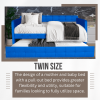 Luxurious Blue Velvet Twin Daybed with Trundle | No Box Spring Needed | Elegant Upholstered Design for Ultimate Comfort