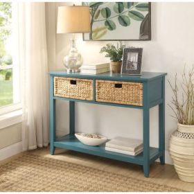 Flavius Console Table in Teal XH