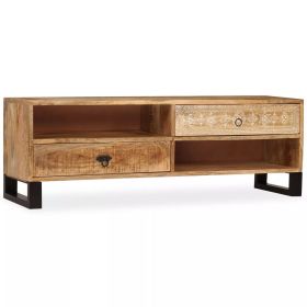 TV Cabinet Solid Mango Wood 47.2"x11.8"x15.7"