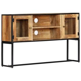 Eco-Chic Solid Reclaimed Wood TV Cabinet | Rustic 47.2"x11.8"x29.5" Entertainment Console