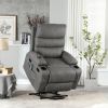 21" seat width,large size Electric Power Lift Recliner Chair Sofa for Elderly, 8 point vibration Massage and lumber heat, Remote Control