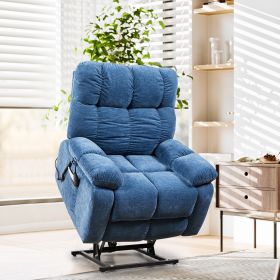 Ultimate Comfort Liyasi Power Lift Recliner Chair with Airbag Massage & Heat for Seniors | 3-Position, USB Ports & Side Pockets