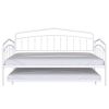 Fox Twin Daybed with Twin Trundle, White