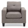 Newbury Club Chair , GRAY