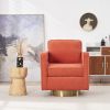 Swivel Barrel Chair for Living Room,360 Degree Swivel Club Modern Accent Single Sofa Chair, Small Leisure Arm Chair for Nursery, Hotel