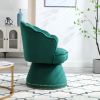 Swivel Barrel Chair, Comfy Round Accent Sofa Chair for Living Room, 360 Degree Swivel Barrel Club Chair, Leisure Arm Chair