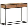 Console Table 39.4"x13.8"x29.5" Solid Mango Wood - Brown