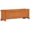 TV Cabinet 46.8"x11.8"x15.7" Solid Acacia Wood - Brown