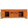 TV Cabinet 46.8"x11.8"x15.7" Solid Acacia Wood - Brown