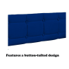 Luxurious Blue Velvet Twin Daybed with Trundle | No Box Spring Needed | Elegant Upholstered Design for Ultimate Comfort