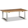 Coffee Table Solid Reclaimed Wood 39.4"x23.6"x15" - Brown