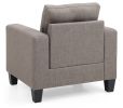 Newbury Club Chair , GRAY