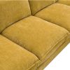 Stunning 118x55" Modern L-Shaped Chenille Cloud Sofa – Plush Double Seat Cushions & 5-Seat Upholstered Comfort for Your Living Room