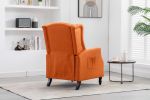 Modern Comfortable Upholstered ORANGE leisure chair / Recliner Chair for Living Room - D0102H5QHCT