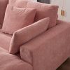 PINK MODERN DAYBED SOFA | WIDE BEANBAG WITH ARMS | STYLISH & COMFY