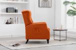 Modern Comfortable Upholstered ORANGE leisure chair / Recliner Chair for Living Room - D0102H5QHCT