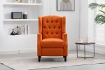 Modern Comfortable Upholstered ORANGE leisure chair / Recliner Chair for Living Room - D0102H5QHCT