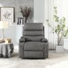 21" seat width,large size Electric Power Lift Recliner Chair Sofa for Elderly, 8 point vibration Massage and lumber heat, Remote Control