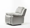 Charlotte Ivory Leather Gel Recliner