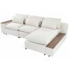 Vibrant U-Style L-Shaped Modular Sectional Sofa | Removable Cushions, 3 Pillows & Hidden Storage | Ideal for Living Rooms