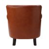 Hadley Caramel Club Chair