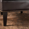 LUXURIOUS DARK BROWN HIGH BACK LEATHER CHAIR | ELEGANT & COMFORTABLE PU DESIGN