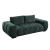 LUXE GREEN CHENILLE SOFA – ACME FERRAND | ELEGANT COMFORT & STYLE