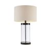 Glass Cylinder Table Lamp