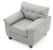 Glory Furniture Gallant Sofa Chair , GRAY