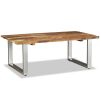 Coffee Table Solid Reclaimed Wood 39.4"x23.6"x15" - Brown