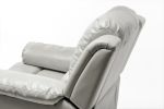 Charlotte Ivory Leather Gel Recliner