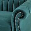 LUXURY TEAL VELVET 3-SEATER SOFA | PLUSH, STYLISH & COMFY CENTERPIECE FOR MODERN LIVING ROOMS