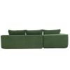 VIBRANT 109" MODULAR SECTIONAL SOFA SET | STYLISH MINIMALIST LIVING ROOM COUCH | LUXURIOUS UPHOLSTERED SLEEPER