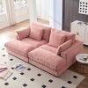 PINK MODERN DAYBED SOFA | WIDE BEANBAG WITH ARMS | STYLISH & COMFY