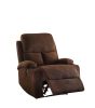 Rosia Recliner (Motion) in Chocolate Velvet XH