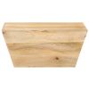 Coffee Table V-shape 26"x26"x11.8" Solid Mango Wood - 320387