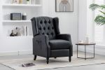 Modern Comfortable BLACK Upholstered leisure chair / Recliner Chair for Living Room - D0102H5QHG2