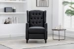 Modern Comfortable BLACK Upholstered leisure chair / Recliner Chair for Living Room - D0102H5QHG2