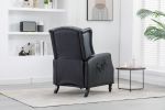 Modern Comfortable BLACK Upholstered leisure chair / Recliner Chair for Living Room - D0102H5QHG2